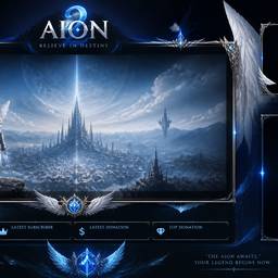 Aion 2 Stream Overlay