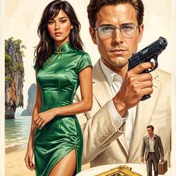 Bond Movie Poster AI