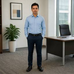 Full-Length Office Portrait