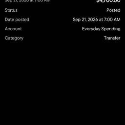 Edit Bank Transfer Receipt