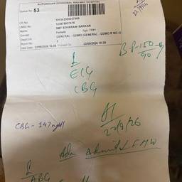 Before - Hospital Document Redaction