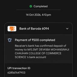 Edit UPI Payment Screenshot