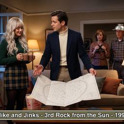 Nachher - 3rd Rock Sitcom-Szene