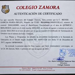 Avant - Modifier le nom et la date du certificat