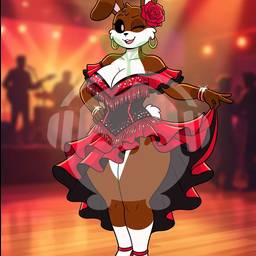 Before - Flamenco Dancer Character Art