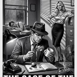Nachher - Noir-Detektiv-Filmplakat