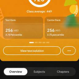 Test Score Screenshot Edit