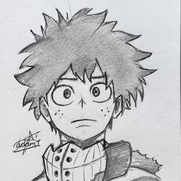 Anime Sketch Signature Swap