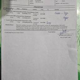 Edit Date on Prescription