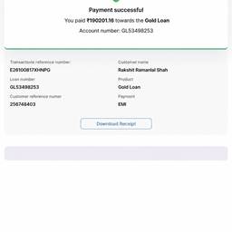 Edit Payment Receipt Amount