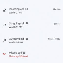Call Log Screenshot Edit