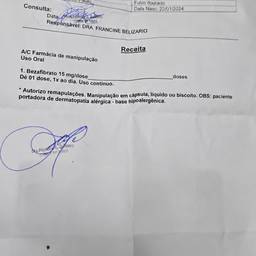Add Date to Prescription