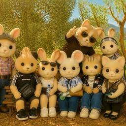 Depois - Conversão de Fotos Estilo Sylvanian Families