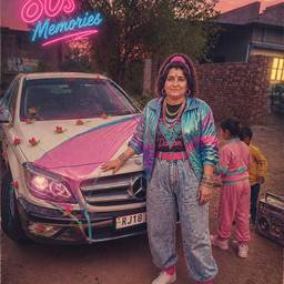 80s Style Photo Edit