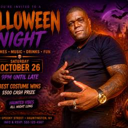 Nachher - Halloween-Nacht-Flyer