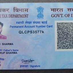 PAN Card Number Edit