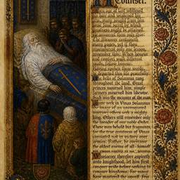 Medieval Illuminated Manuscript Pages