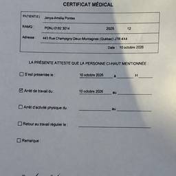 Medical Certificate Date Edit