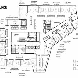 After - Crisp Blueprint Floor Plan