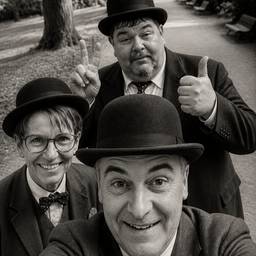 Laurel Hardy Photo Edit
