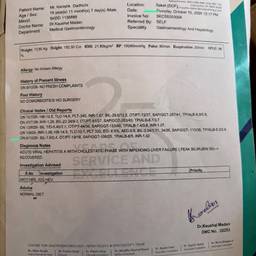 After - Medical Report Date Change