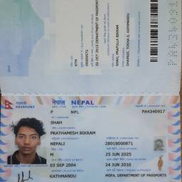 Passport Date of Birth Edit