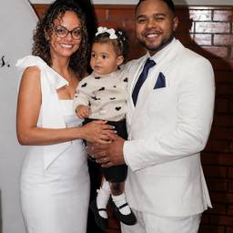 Bride and Groom Family Portrait