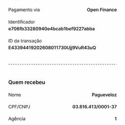 Edit Pix Receipt Date