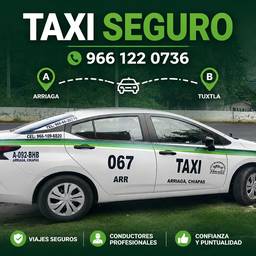 Taxi Service Ad Poster