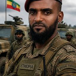 After - Ethiopian Special Forces Portrait