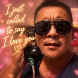 Romantic Text Photo Edit