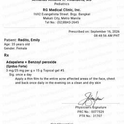 Edit Date on Prescription