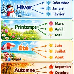 After - Four Seasons Learning Poster