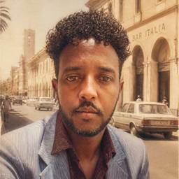 1980s Asmara Retro Portrait