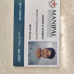 Avant - Échange de Photo sur Carte d'Étudiant
