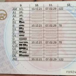 UK Driving Licence Date Edit