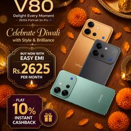 Vivo V80 Diwali Promo Poster