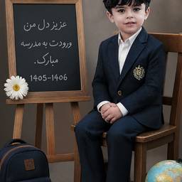School Portrait Studio Photo
