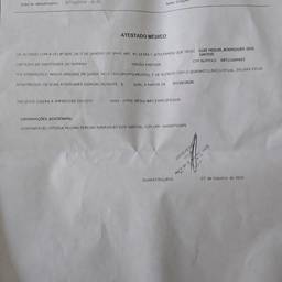 Après - Modification de texte de certificat médical