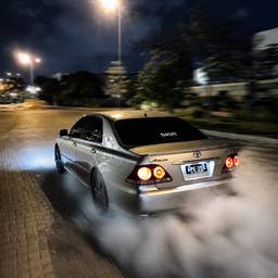 Car Drift Smoke Effect