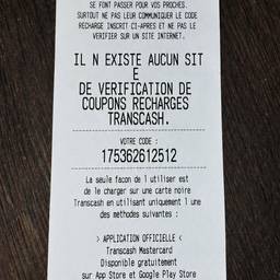 Transcash Receipt Edit