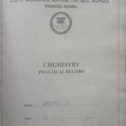 Chemistry Notebook Cover Edit
