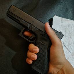 Realistic Pistol Photo Composite