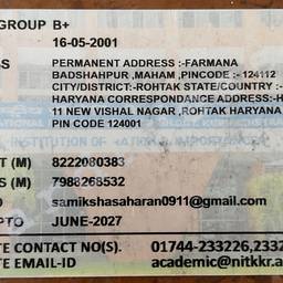 Student ID Year Change