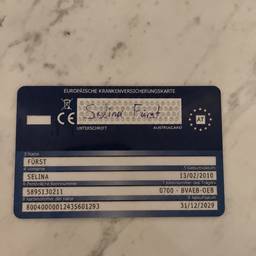 Health Card Date Edit