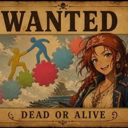 Pirate Wanted Poster Fusion