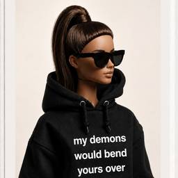 Hoodie Text Replacement