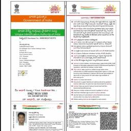 Aadhaar Birth Year Edit
