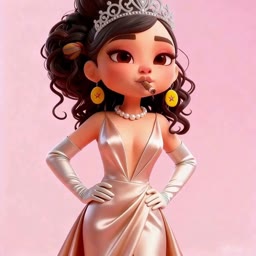 Glam Cartoon Smoke Puff
