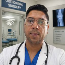 Before - Surgeon Portrait Photo Edit